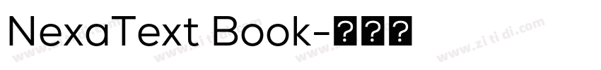 NexaText Book字体转换